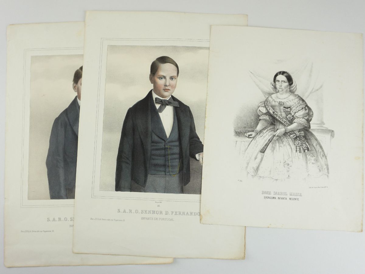 Retratos dos Infantes Isabel Maria, D. Augusto e D. Fernando