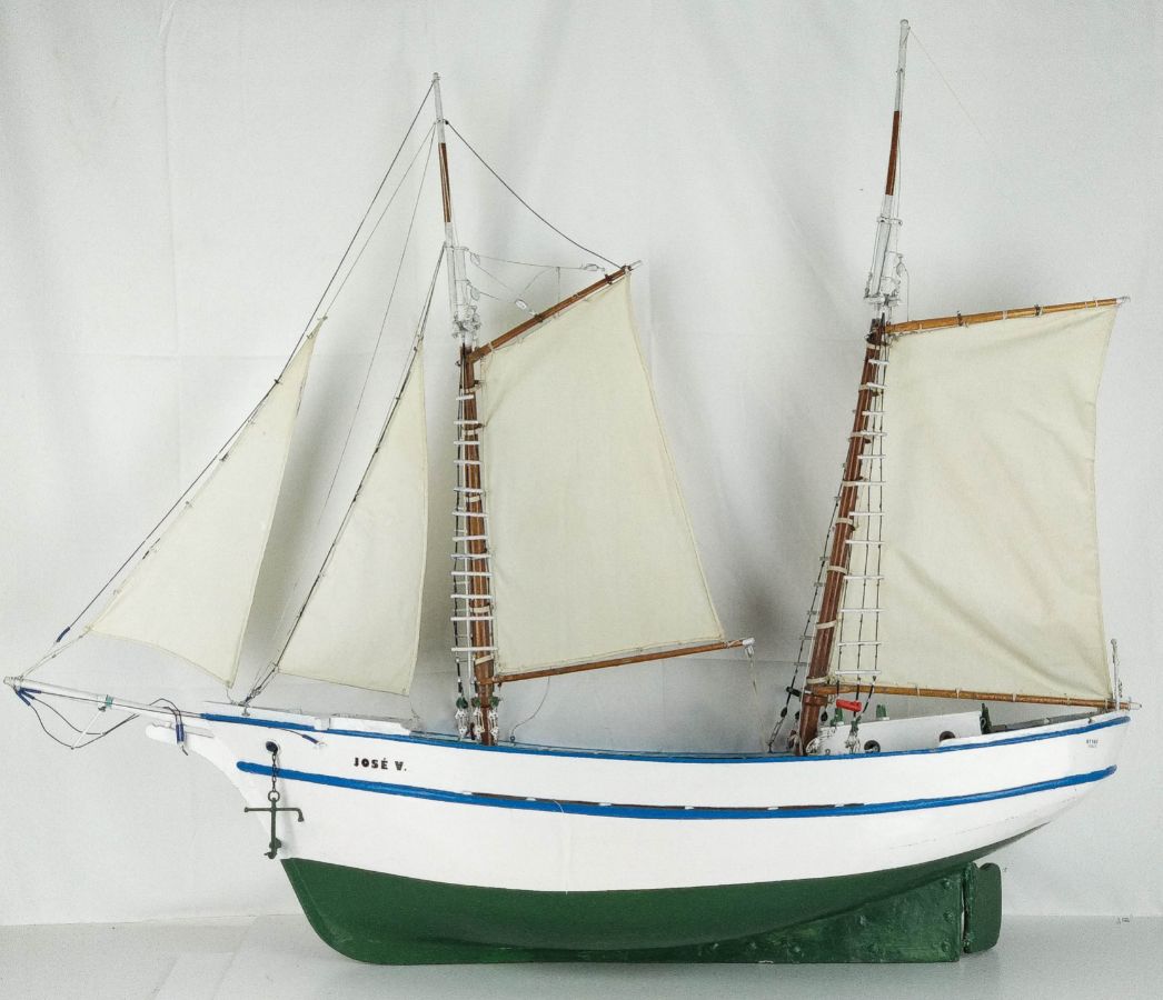 Maquete de Barco à vela