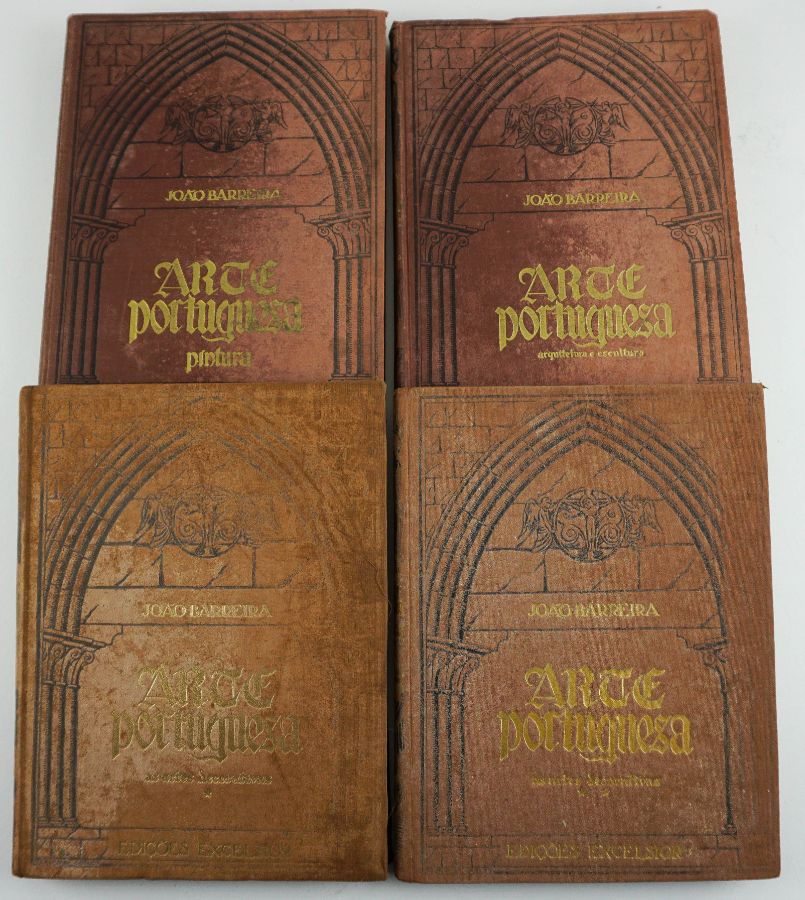 Arte Portuguesa por João Barreira, 4 Volumes