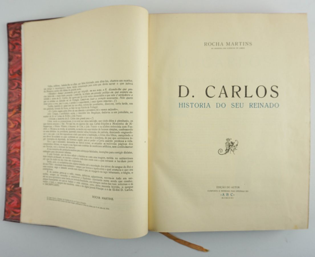 D. Carlos por Rocha Martins