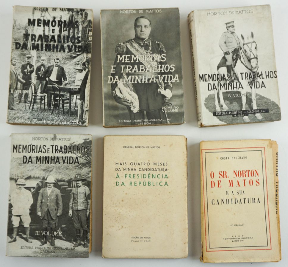 General Norton de Matos, 6 livros