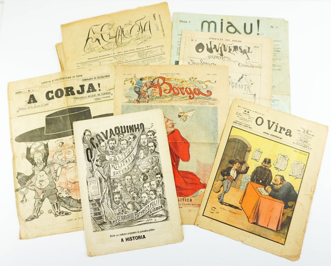 Nº 1 de jornais humorísticos e de caricaturas