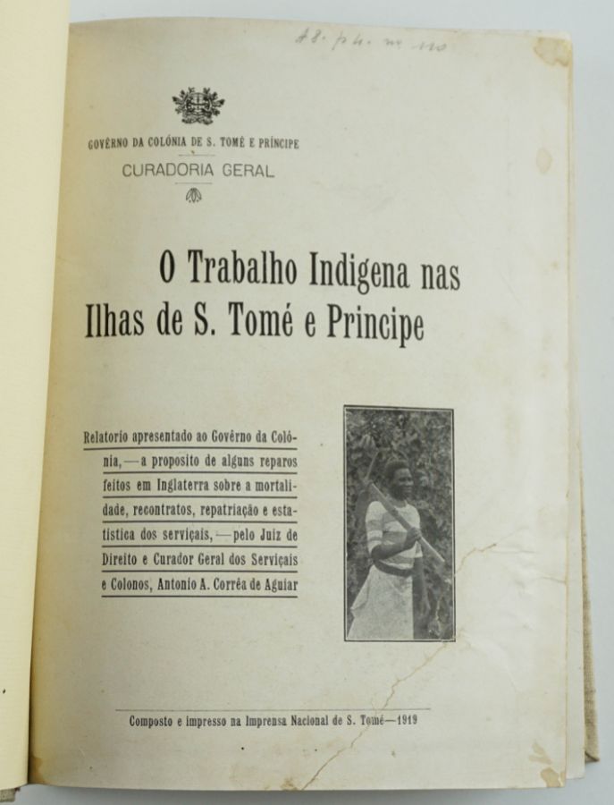 Rara obra sobre São Tomé