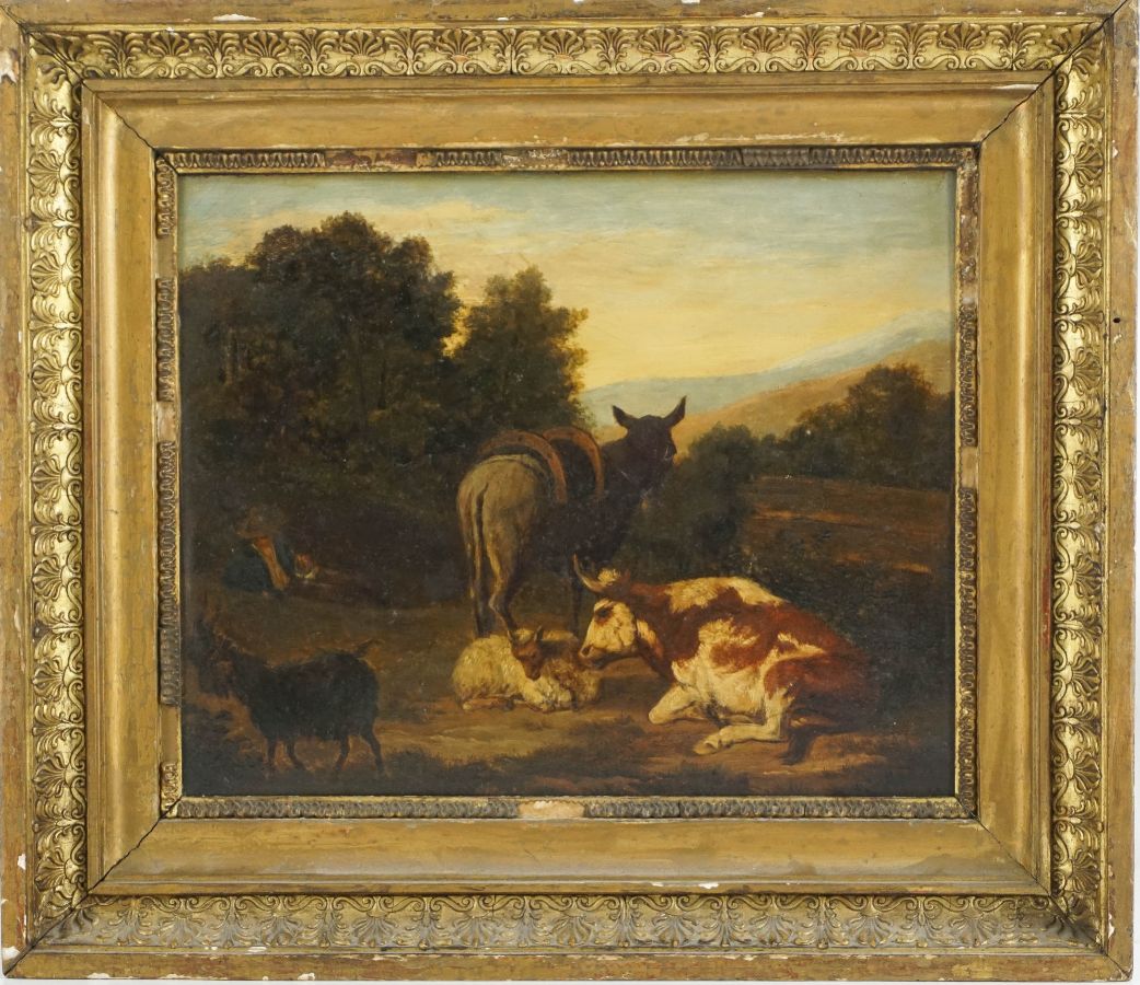 Paisagem com animais