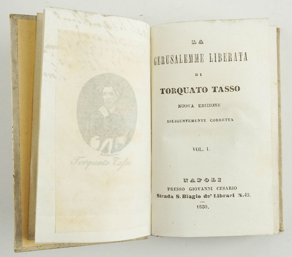 Tasso – LA GERUSALEMME LIBERATA