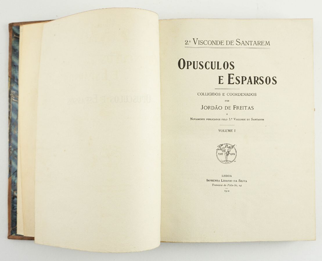 Visconde de Santarém – Opúsculos e Esparsos + Inéditos (Miscellanea)