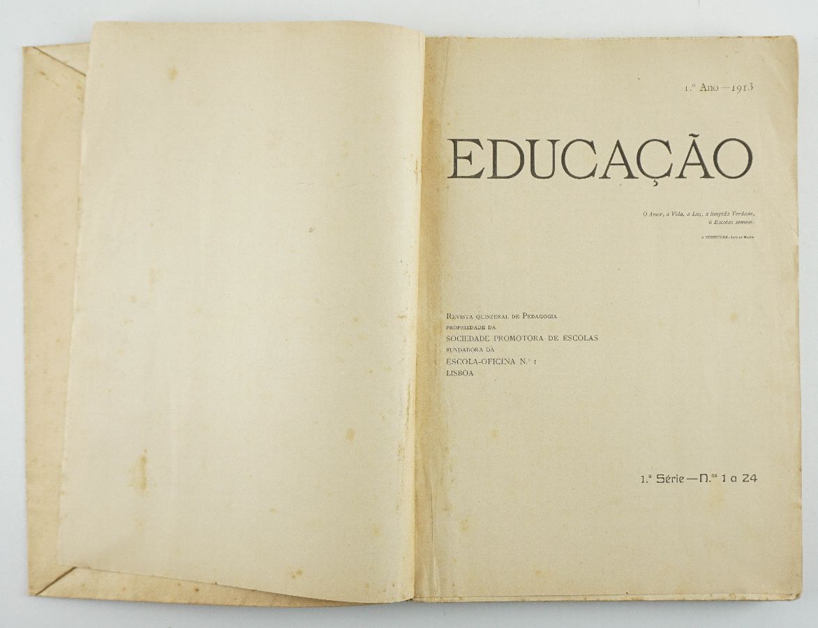 Educação – revista de pedagogia (1913)