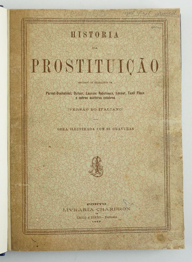 História da Prostituição (1899)