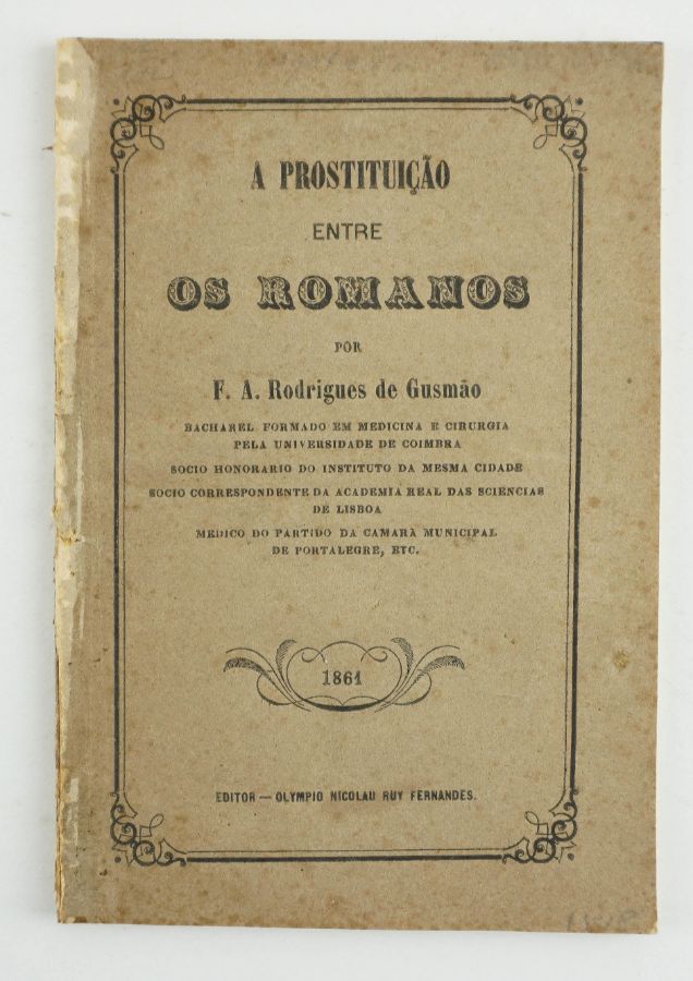 A Prostituição entre os Romanos (1861)