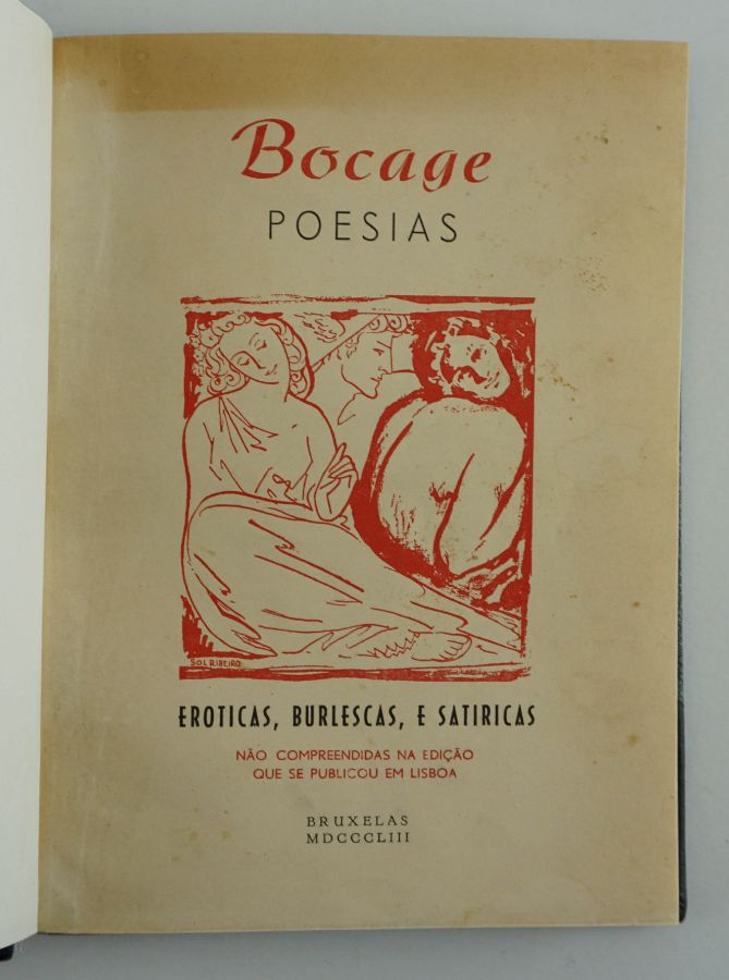 Edição clandestina durante o Estado Novo das obras eróticas de Bocage