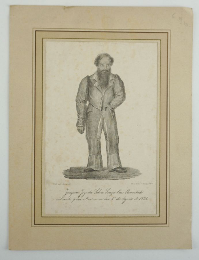 Retrato do guerrilheiro miguelista Remexido (1838)