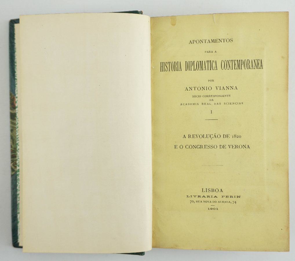 António Viana, História Diplomática contemporânea