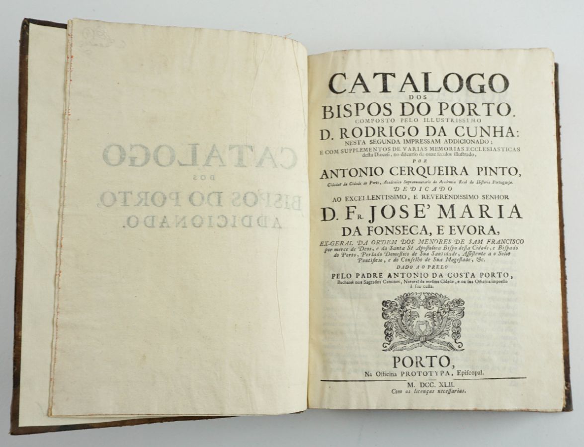 Catalogo dos Bispos do Porto