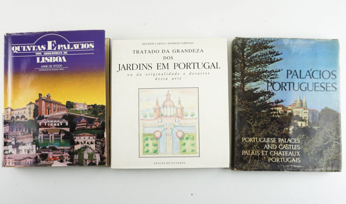 3 livros sobre Património Português