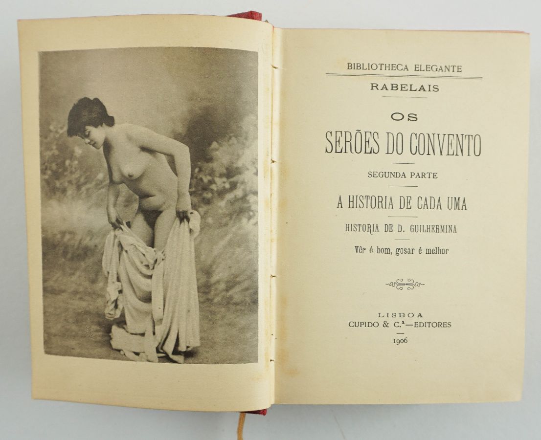 ​Livros Portugueses eróticos clandestinos (1906-1907)