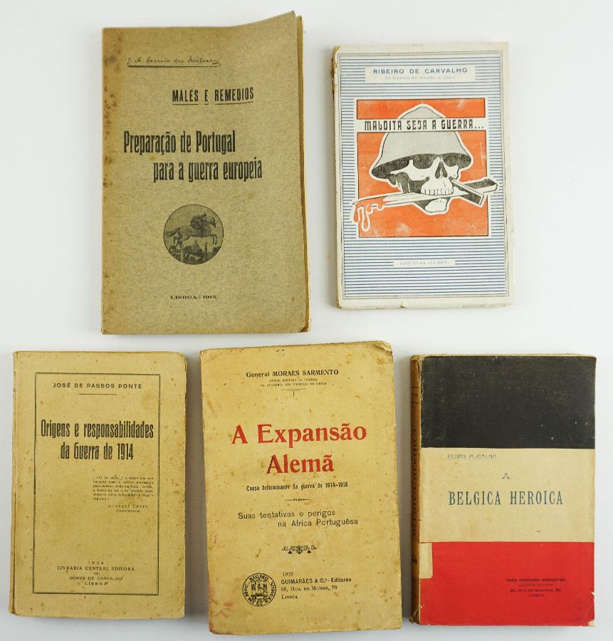 Obras portuguesas sobre a Grande Guerra