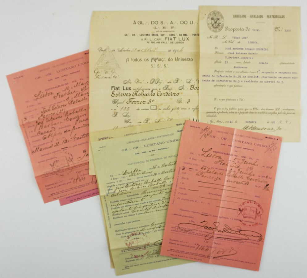 Documentos maçónicos (1912)