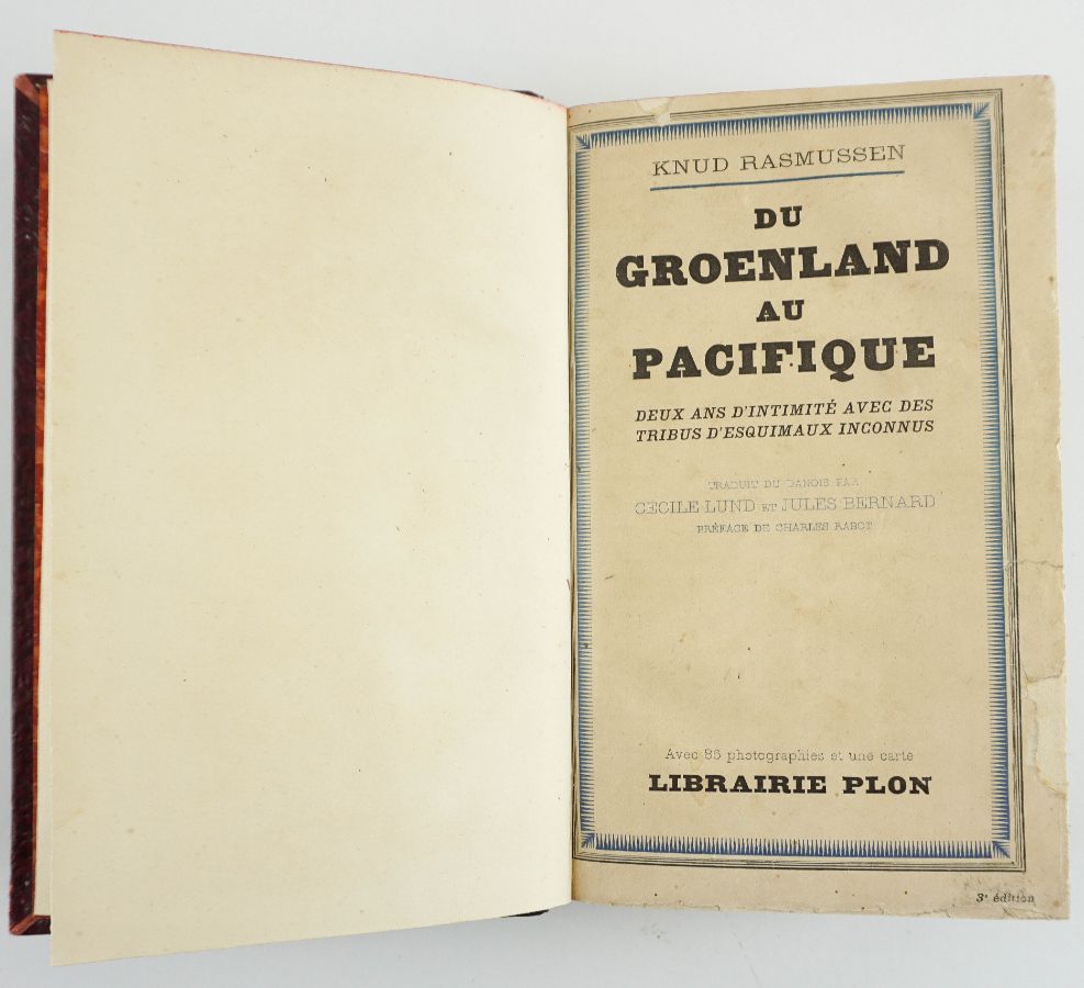 Du Groenland au Pacifique par Knud Rasmussen