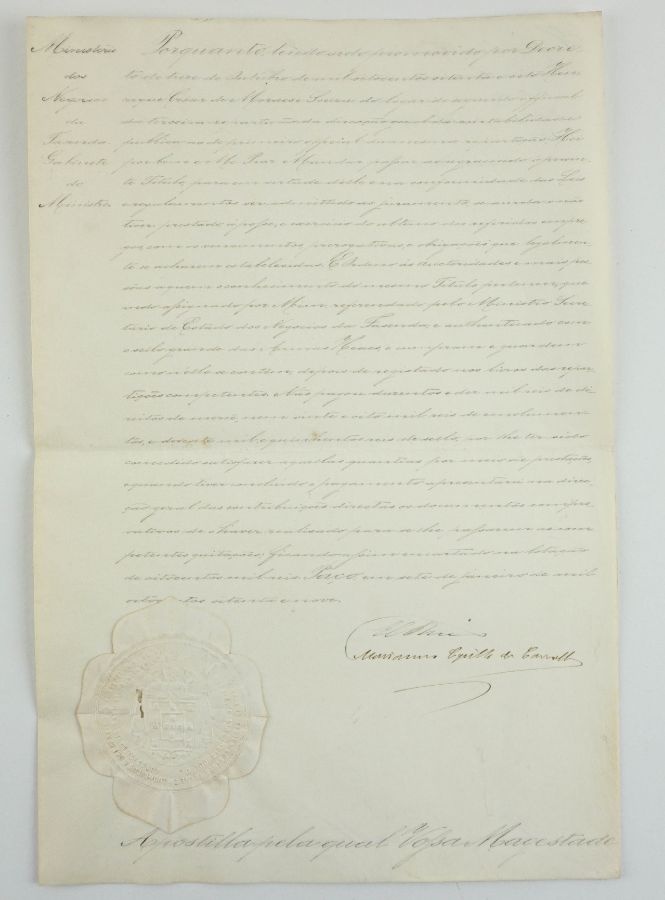 Documento D. Luis I