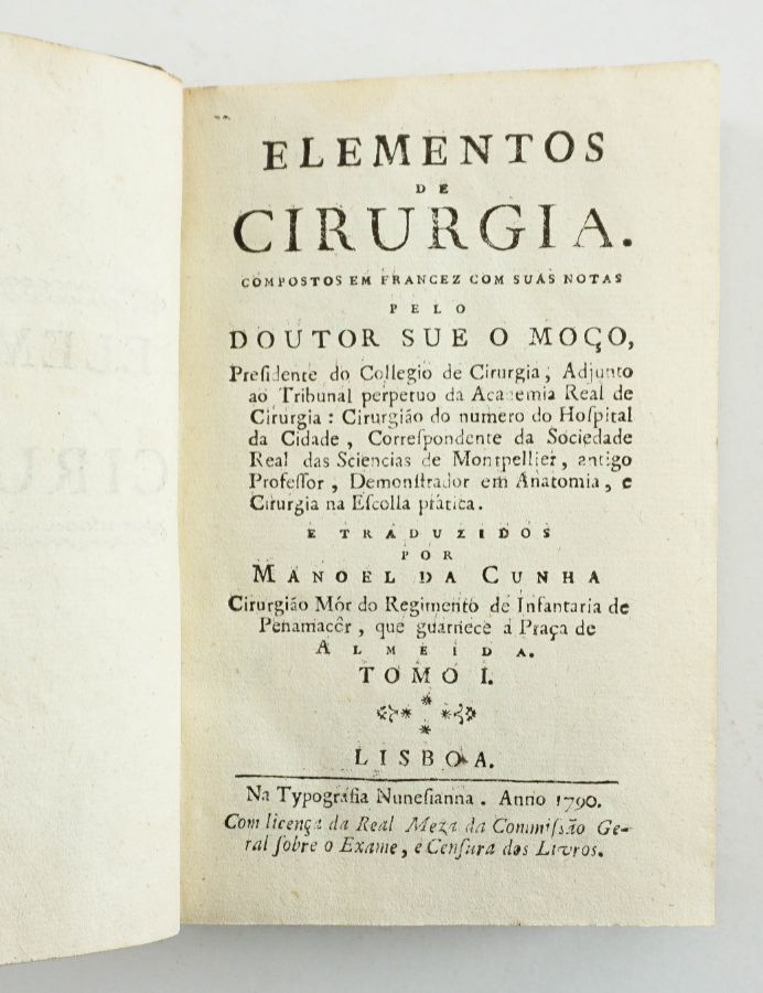 Elementos de Cirurgia (1790)