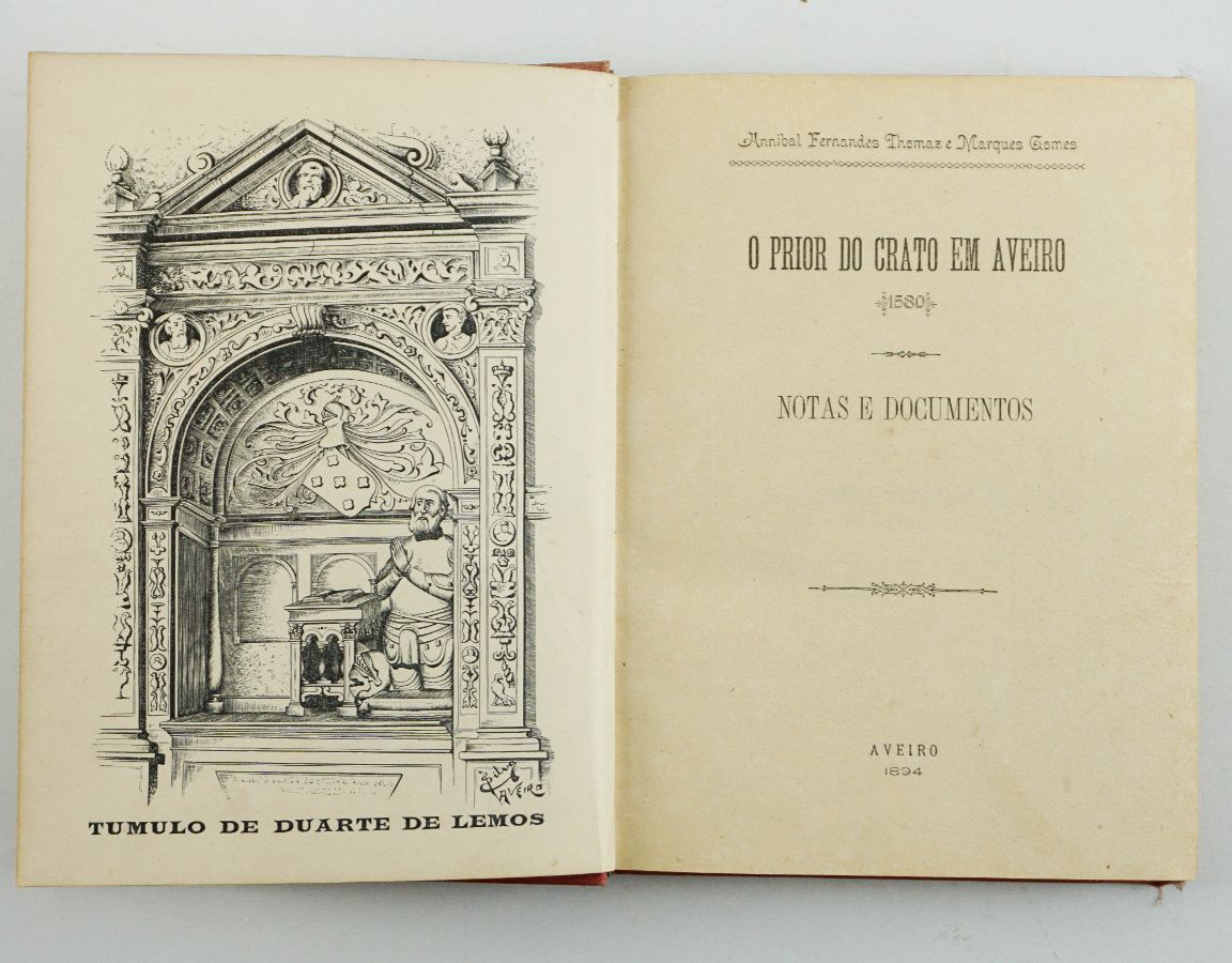 O Prior do Crato em Aveiro – Notas e Documentos (1894)