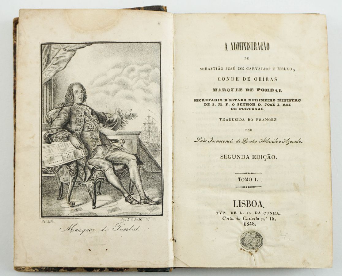 A Administração de Sebastião José de Carvalho e Mello (1848)