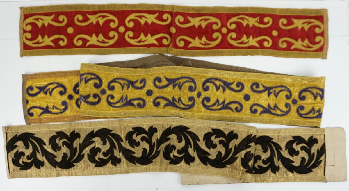 5 Pares de Panos de Igreja