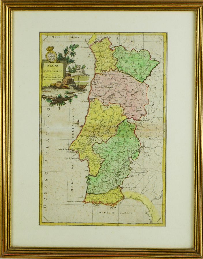 Mapa de Portugal