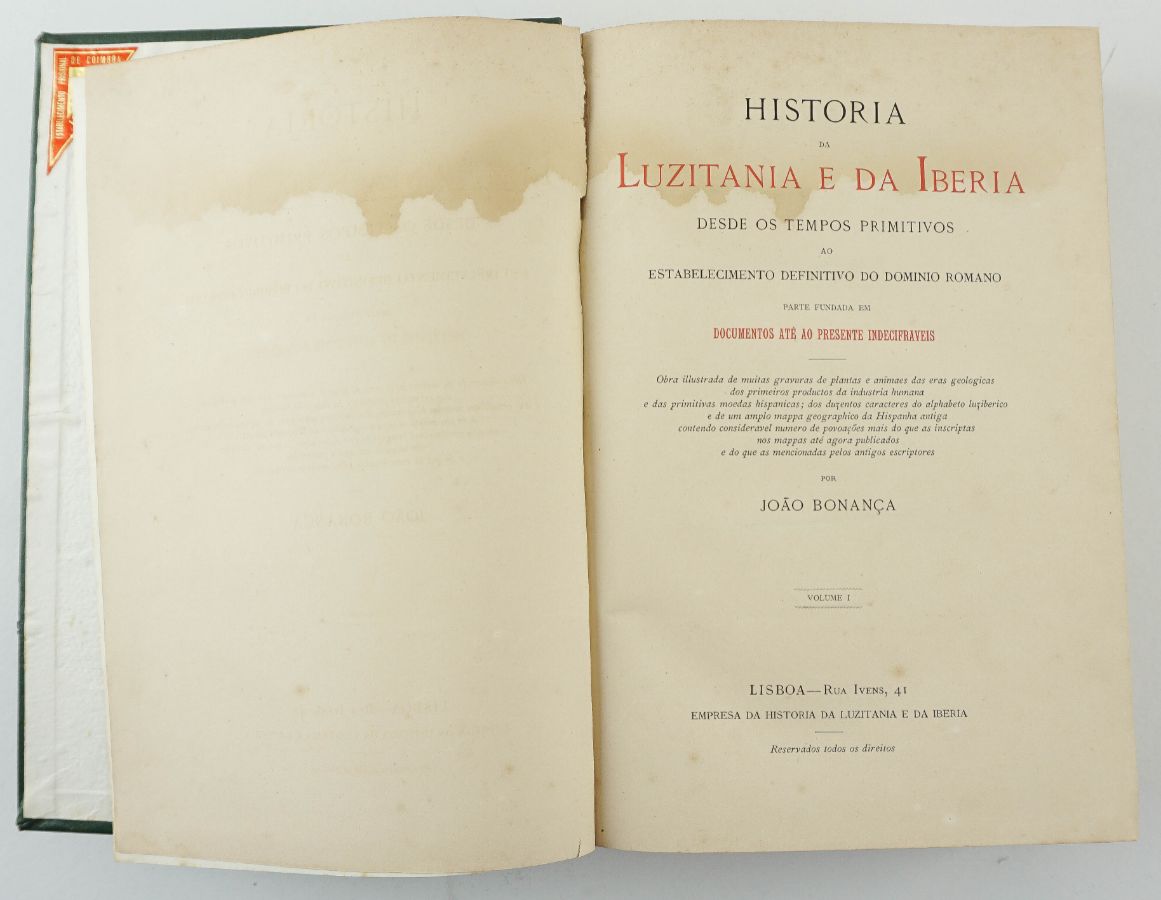 História da Lusitânia e da Ibéria