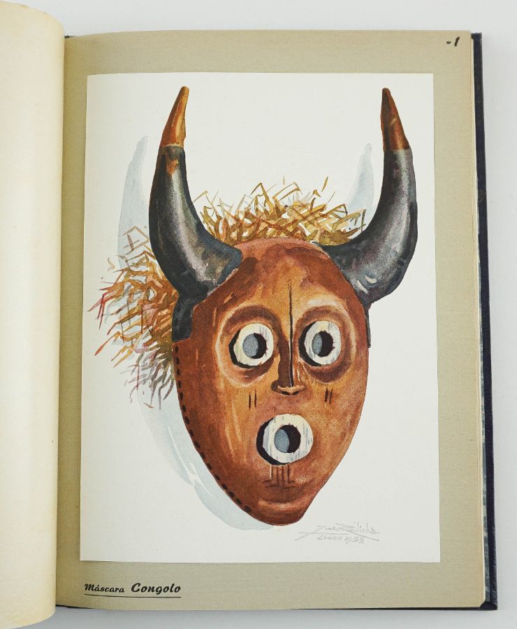 Máscaras de Madeira da Lunda e Alto Zambeze, José Redinha Conservador do Museu do Dundo (Angola)