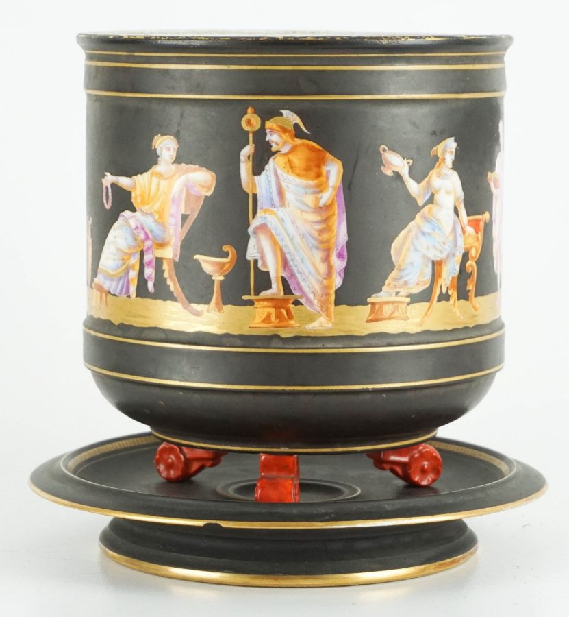 Cachepot com prato