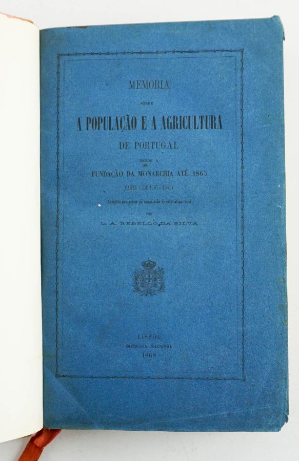 Memória Sobre a População e a Agricultura de Portugal