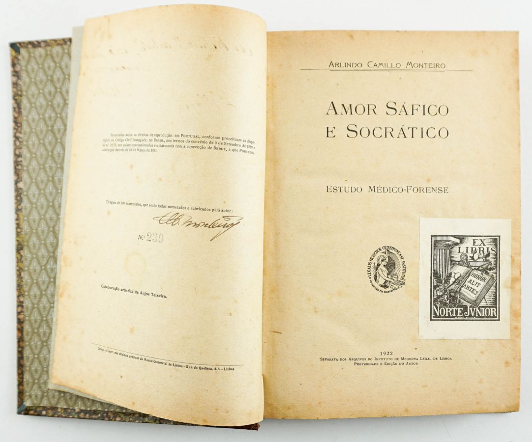 O Primeiro estudo português sobre a homossexualidade (1922)