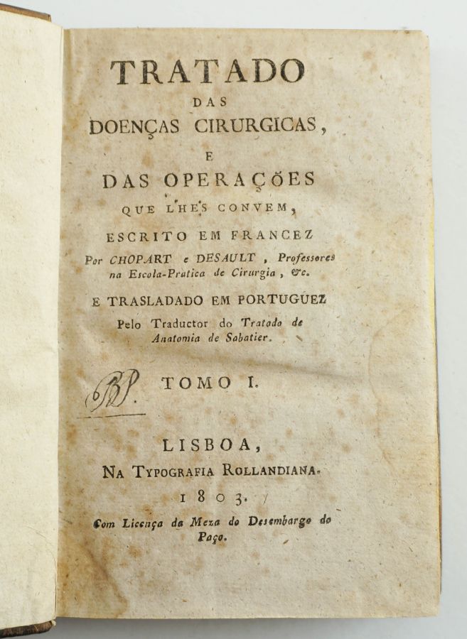 Tratado das Doencas Cirurgicas (1803)