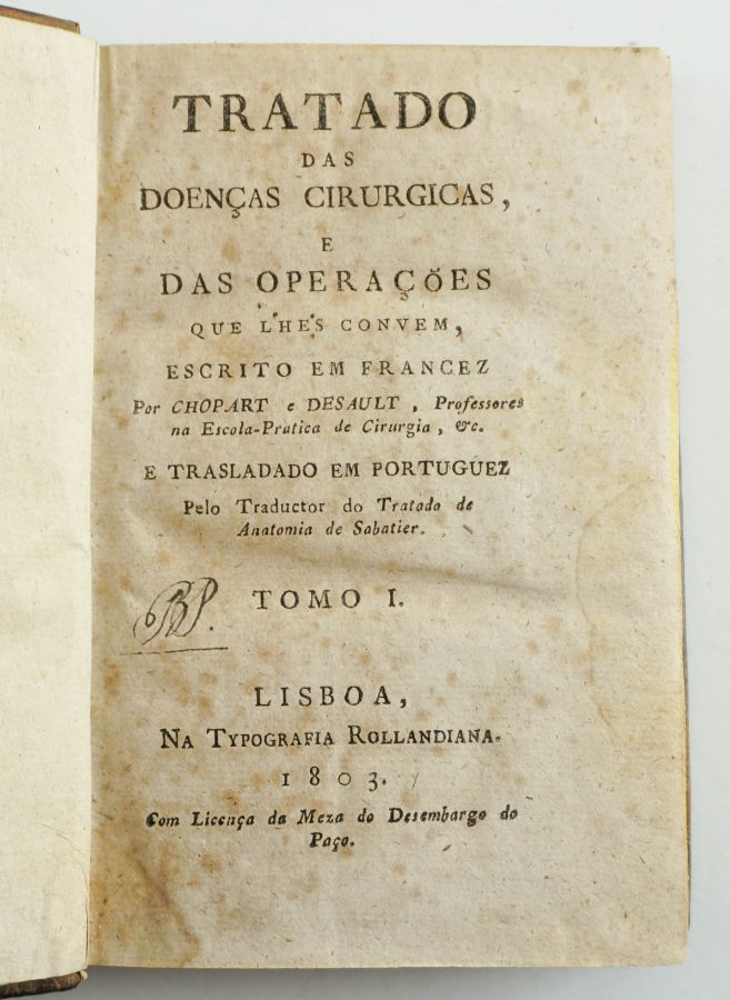 Tratado das Doencas Cirurgicas (1803)