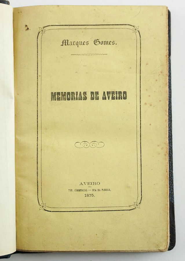 Memórias de Aveiro (1875)