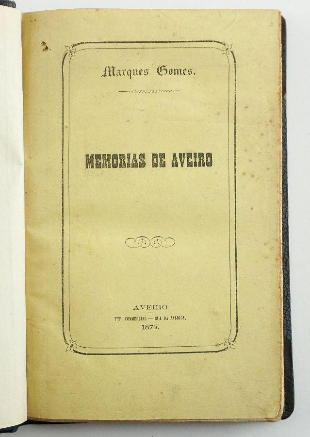 Memórias de Aveiro (1875)