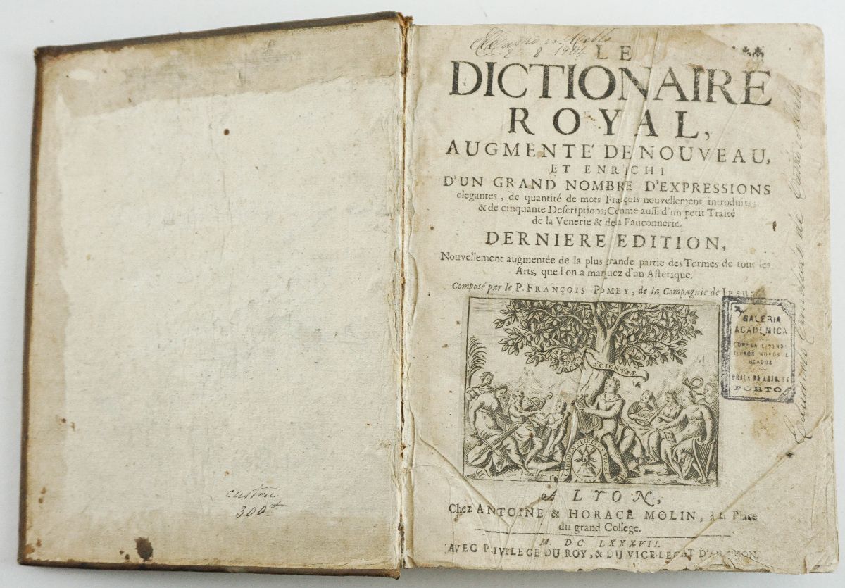 Dictionaire Royal – 1686