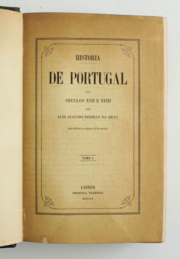 História de Portugal – Luiz Augusto Rebello da Silva