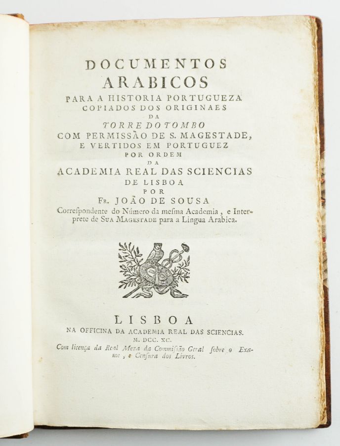 Documentos arábicos para a História Portuguesa (1790)