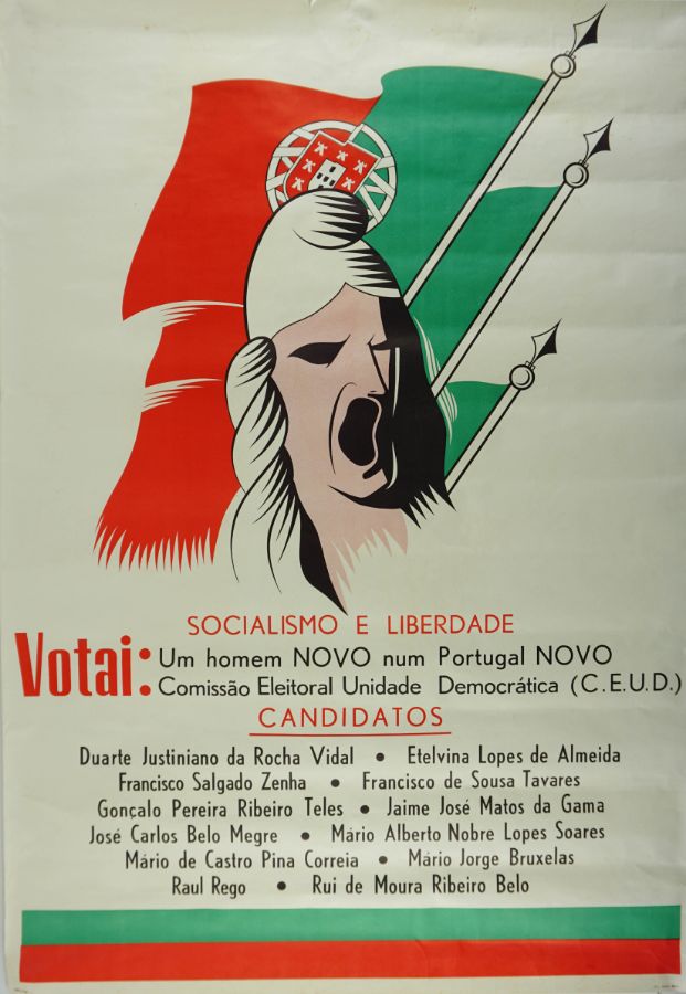 Cartaz da Comissão Eleitoral de Unidade Democrática (1969)