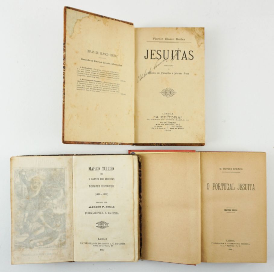 Jesuitas, 3 livros