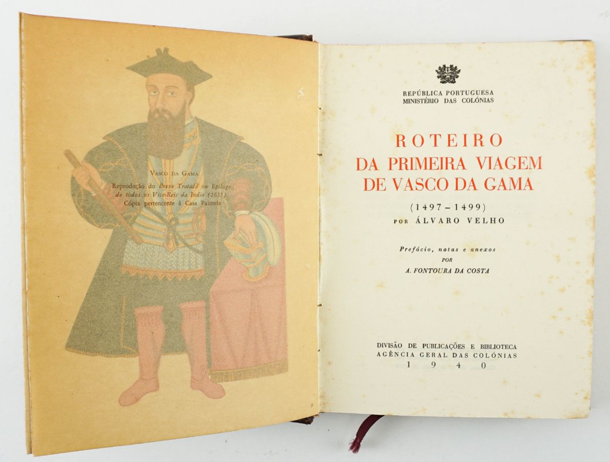 Roteiro da Primeira Viagem de Vasco da Gama ( 1497 – 1499 ) por Álvaro Velho