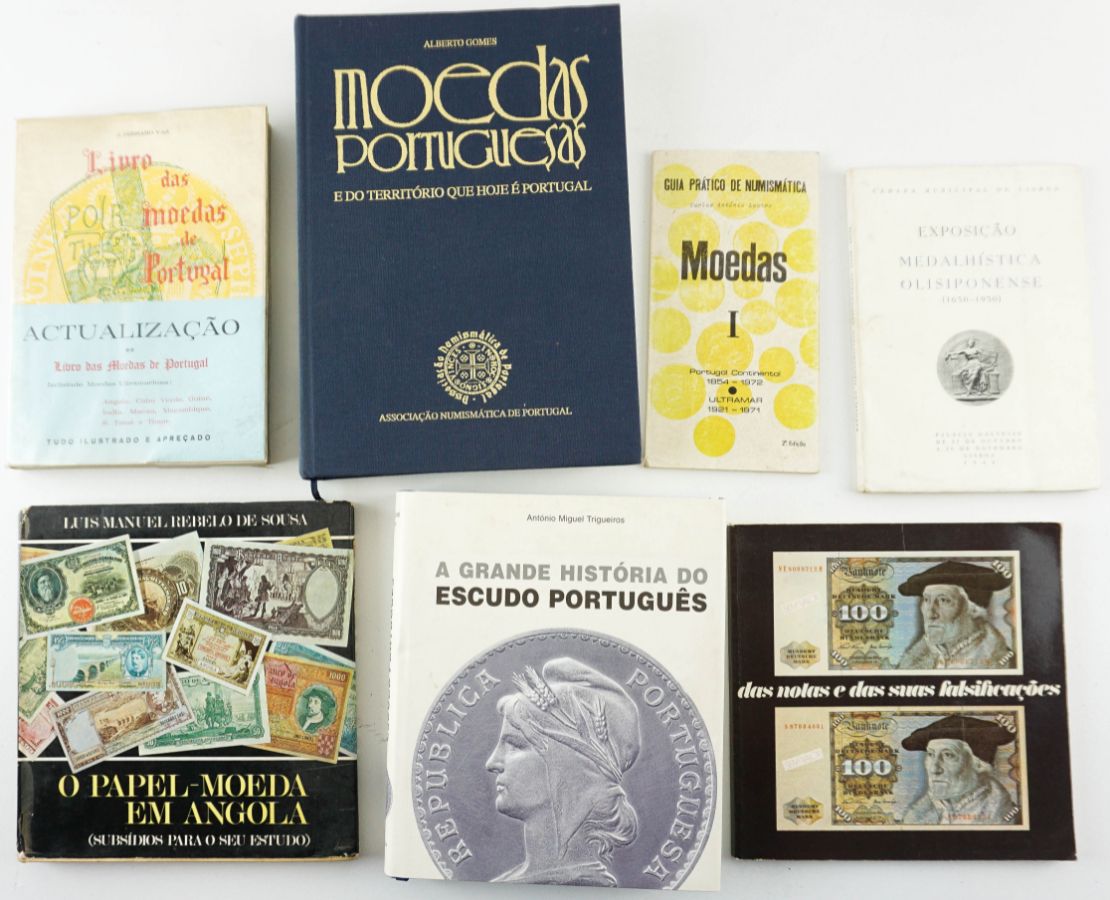 Numismática, 6 livros