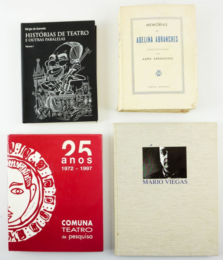 4 Livros sobre Teatro