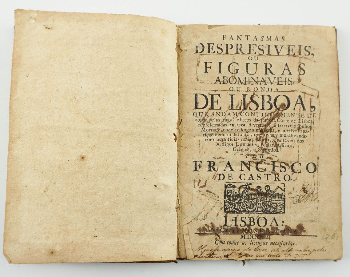 Raro livro de Lisboa - 1751