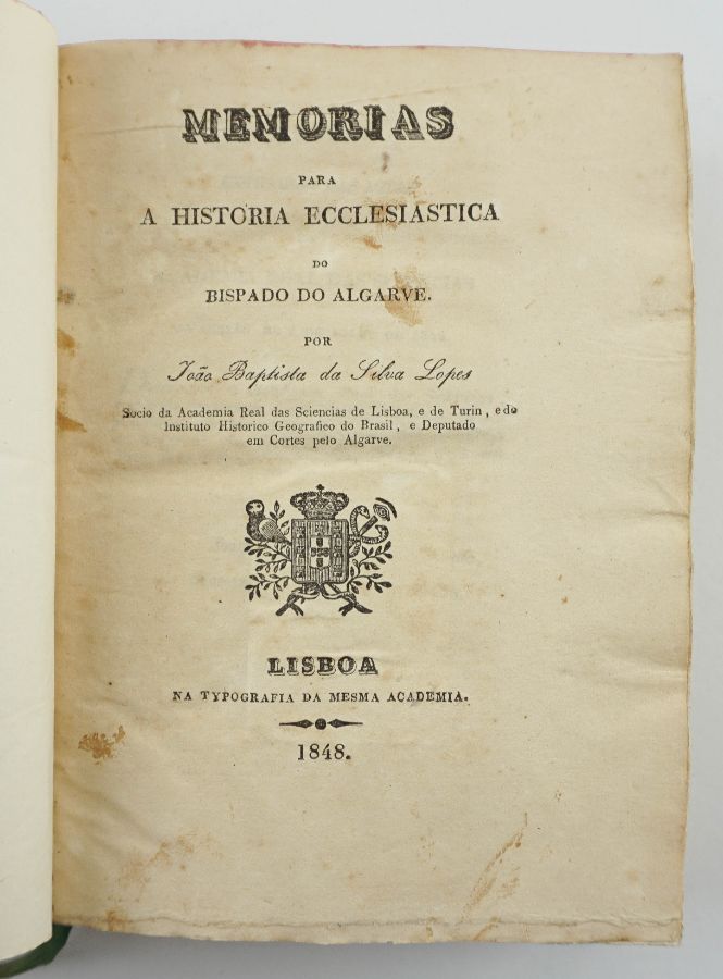 Memórias para a História Ecclesiástica do Bispado do Algarve