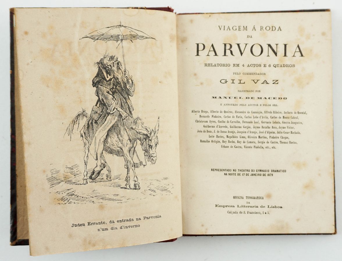 Guerra Junqueiro e Guilherme de Azevedo – Viagem à Roda da Parvónia (1879)