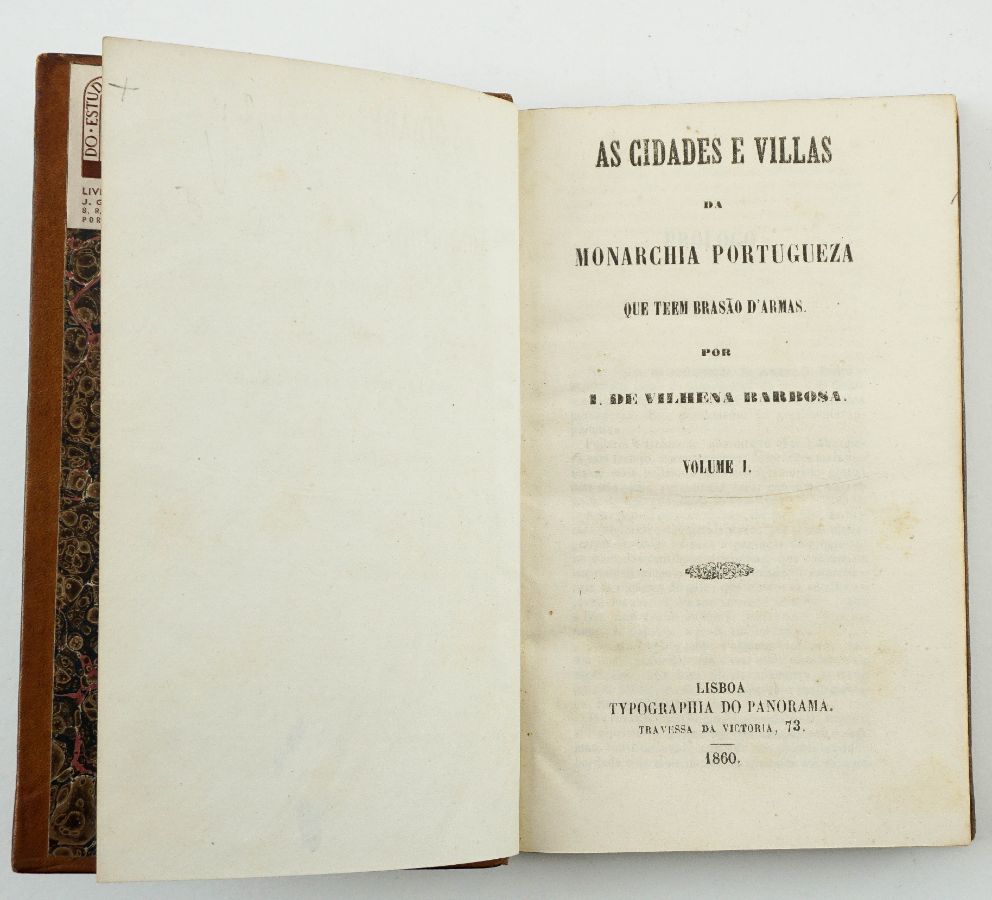 As Cidades e Vilas da monaequia Portuguesa que têm Brasão de Armas (1860-1862)