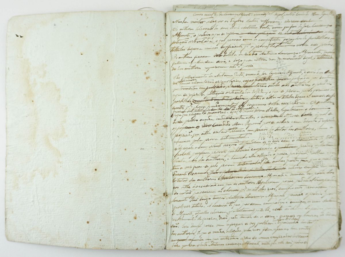 Caderno manuscrito - Abrantes - 1886-1887